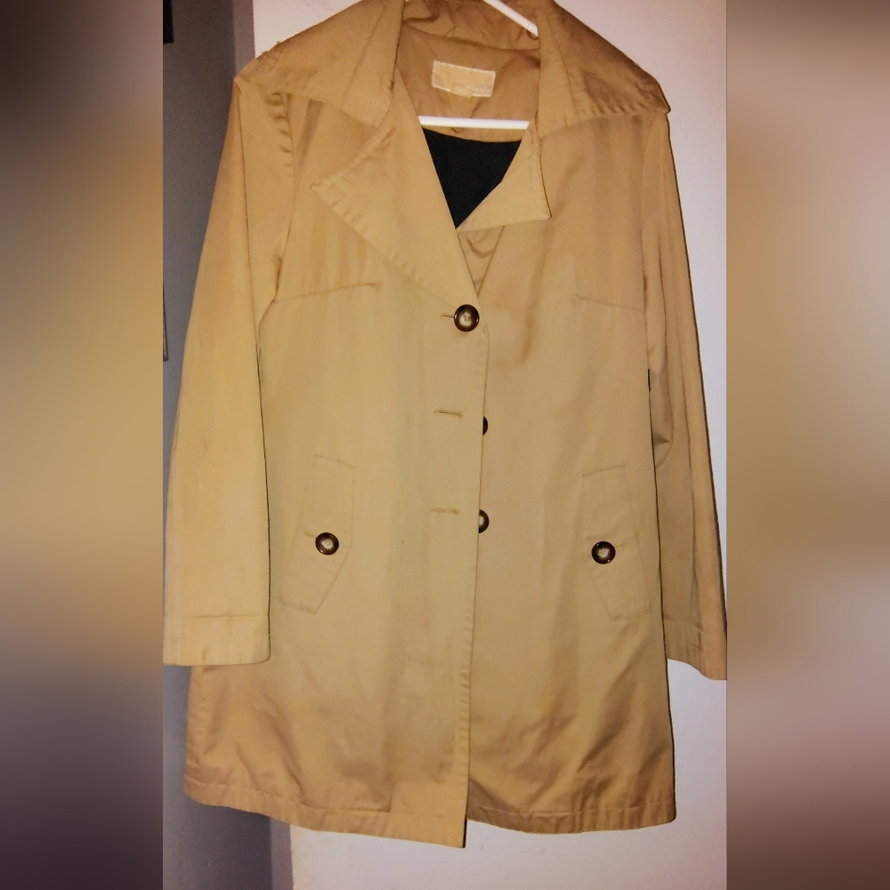 Classic Tan Michael Kors Women's Trench Coat